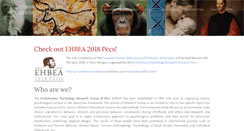 Desktop Screenshot of evolutionpsychology.com